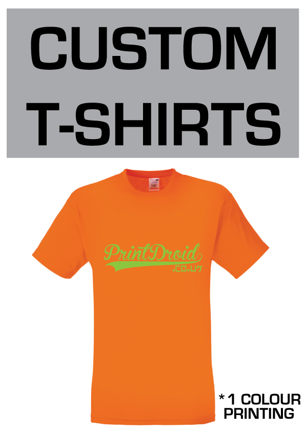 Personalised T Shirt - PrintDroid - Printing Services