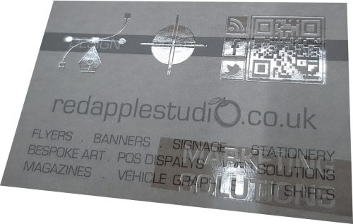 PrintDroid ReAppleStudio Spot UV Business Cards - 2